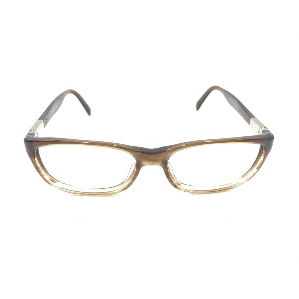 Prada Translucent Brown Rectangle Eyeglasses Fram… - image 2